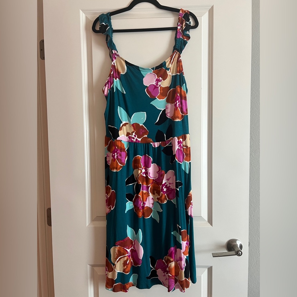 Floral Dress with Ruffle Strap | Maurice’s